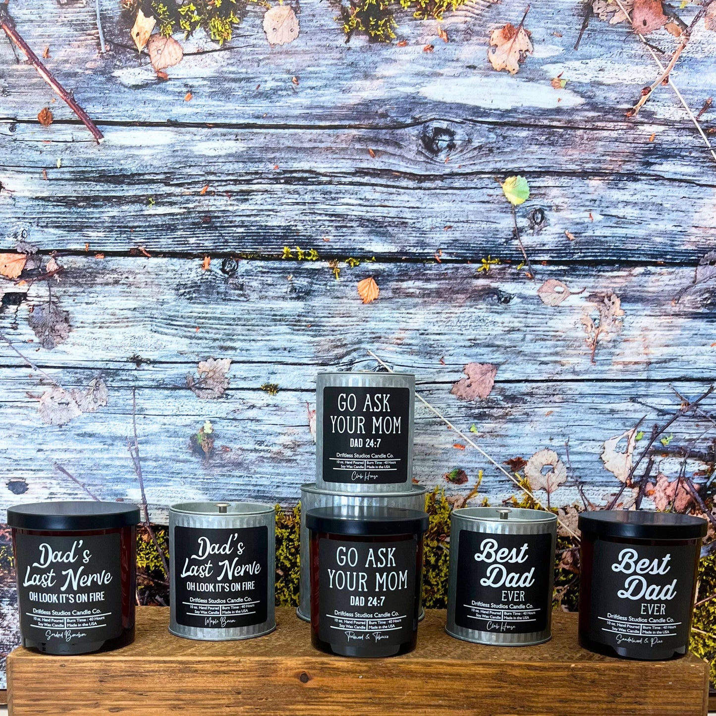 Dads Last Nerve - Fathers Day Gifts Candles - Soy Wax Candle