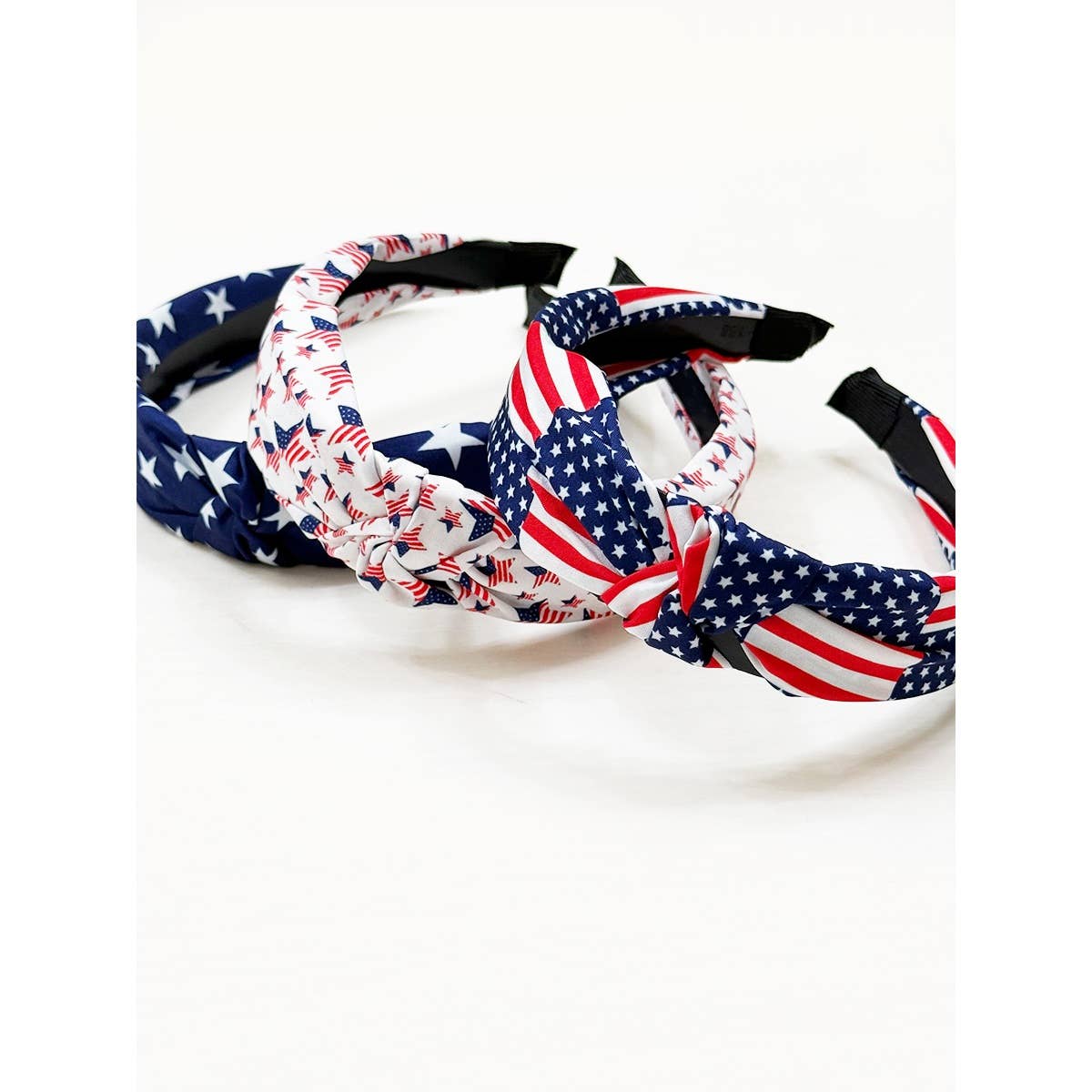 USA Flag American Patriotic Twisted Headband