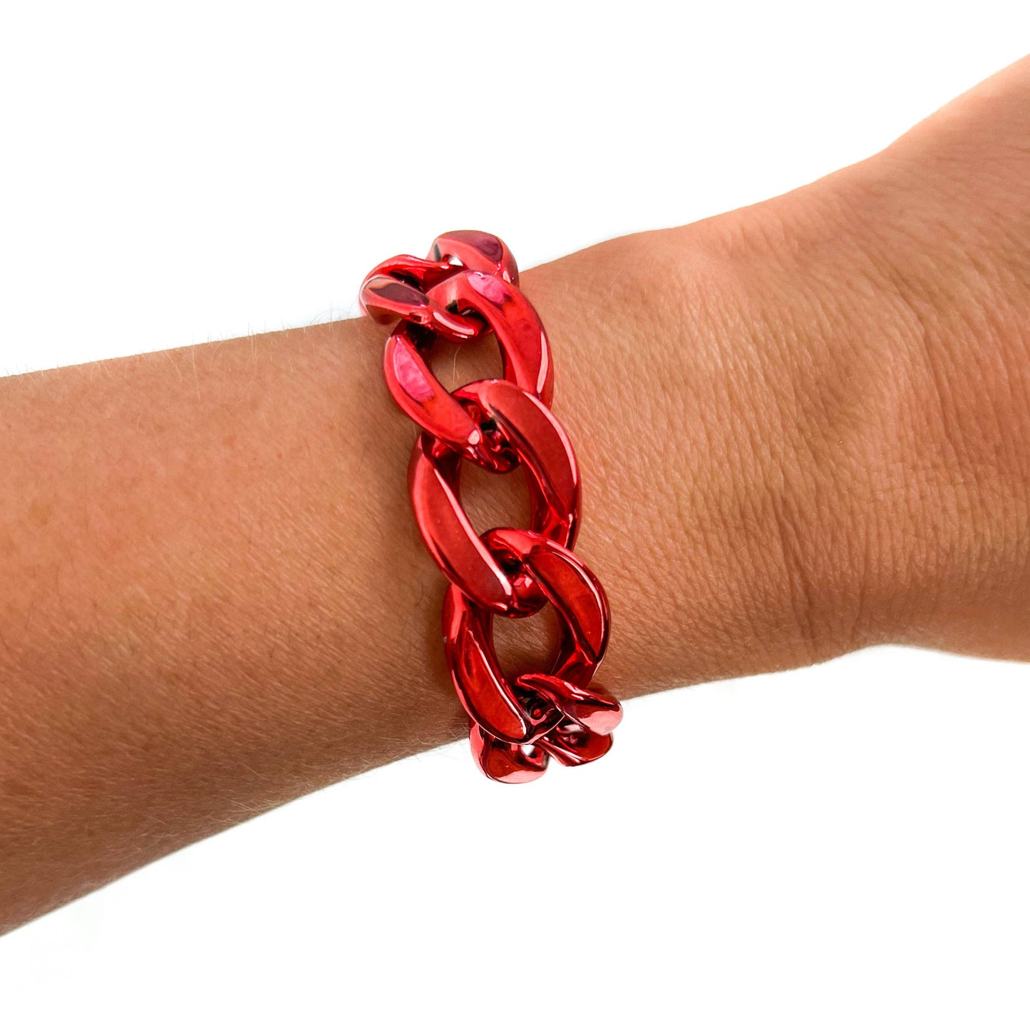 Red Game Day Bracelets & Necklaces