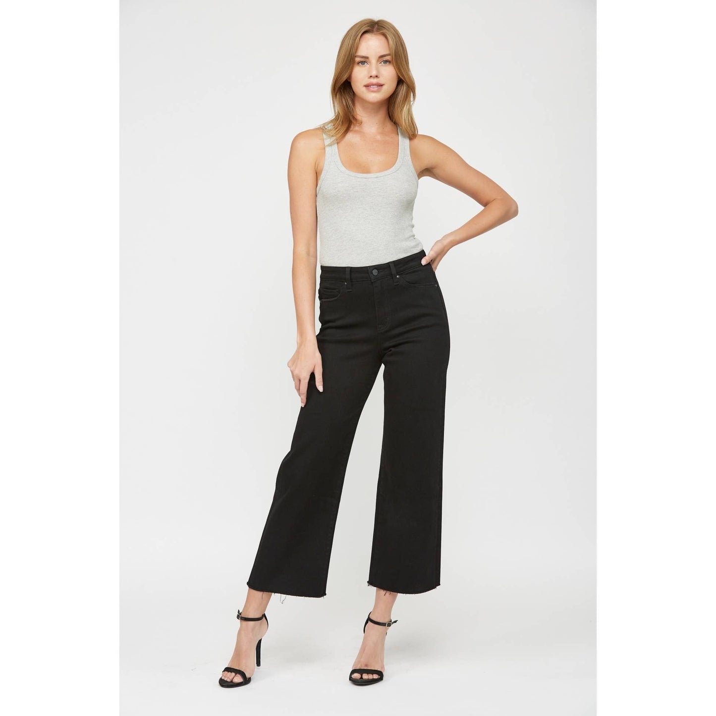 WIDE LEG CROP