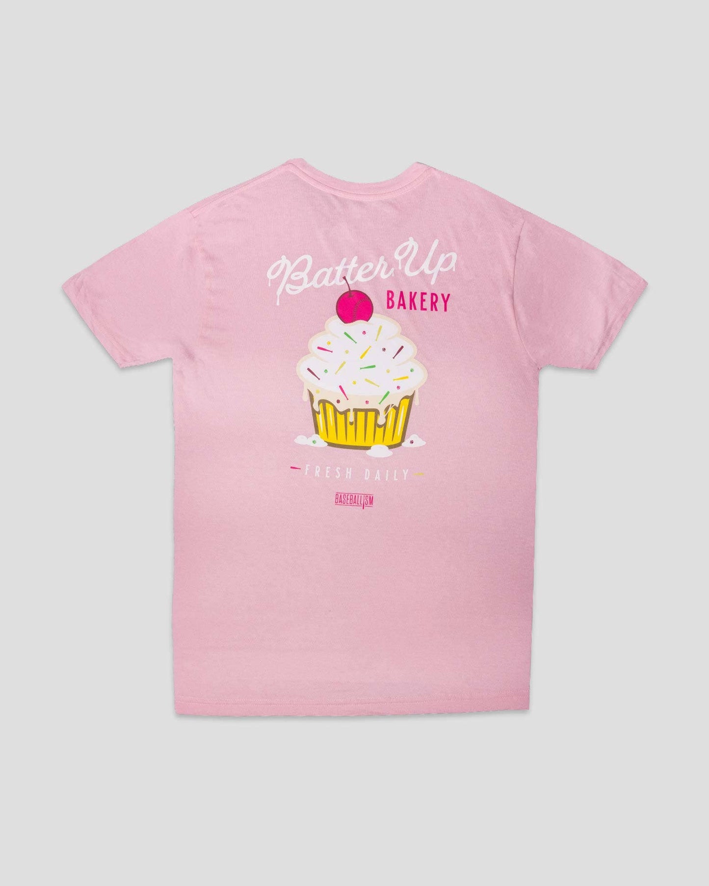Baseballism Batter Up Bakery Confetti Cupcake T-Shirt