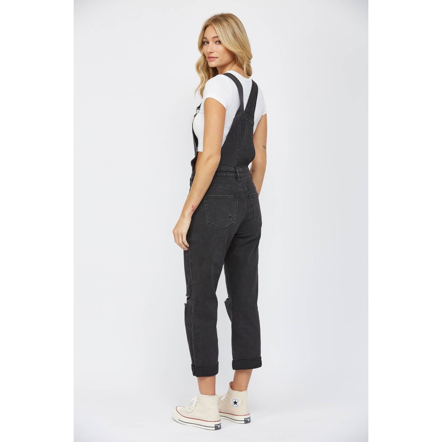 STRETCH BOYFRIEND OVERALL