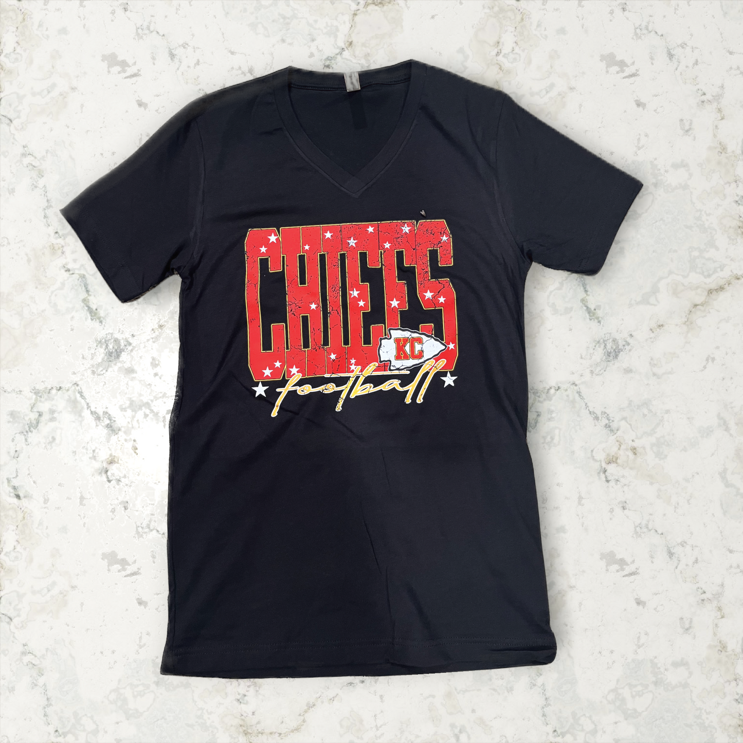 Chiefs Football V-Neck T-Shirt
