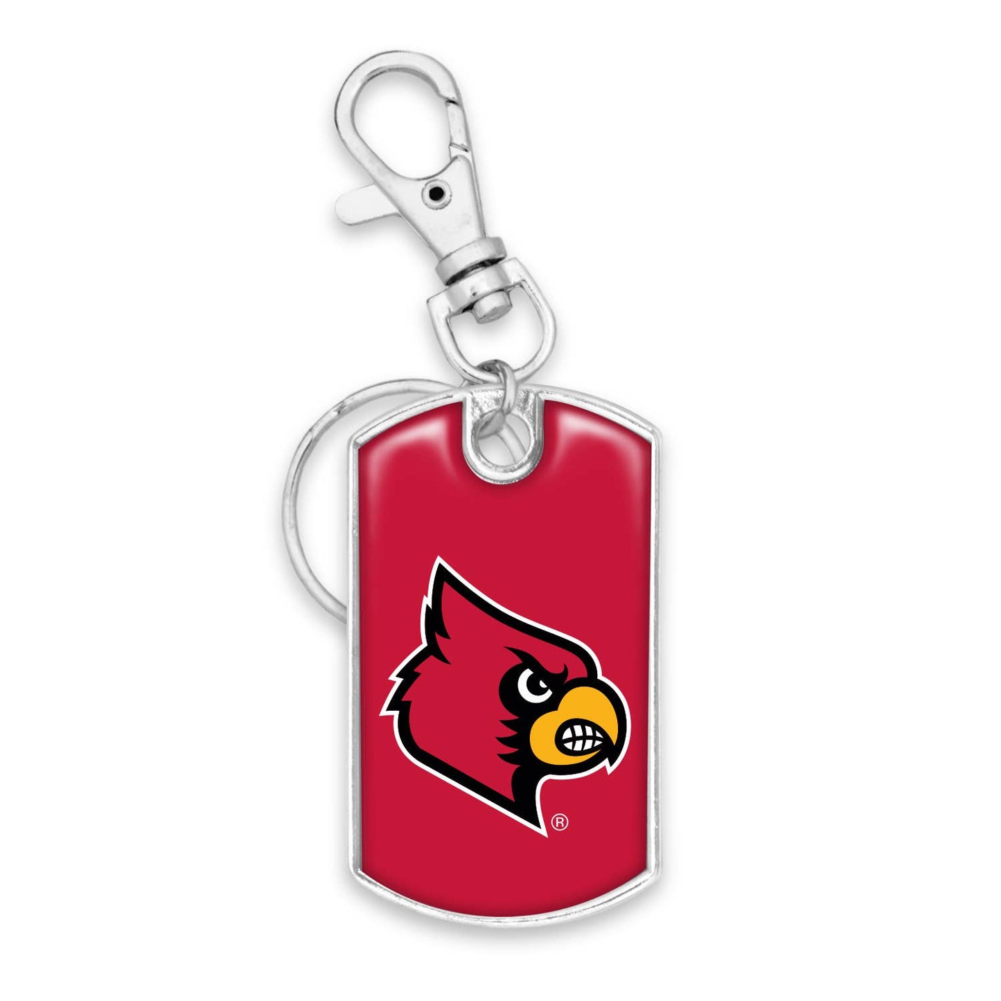 Cardinals Dogtag Key Chain
