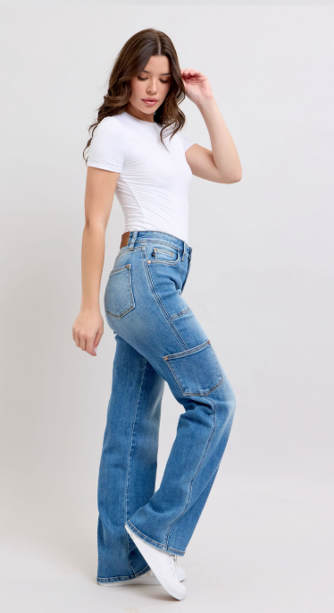 Judy Blue Ciara High Rise 90s Straight Leg - 82659