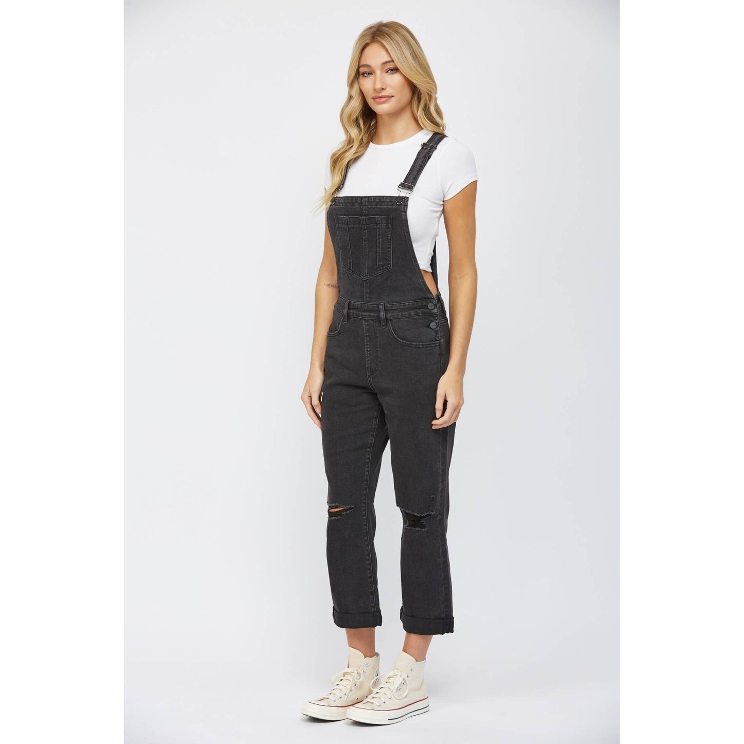 STRETCH BOYFRIEND OVERALL