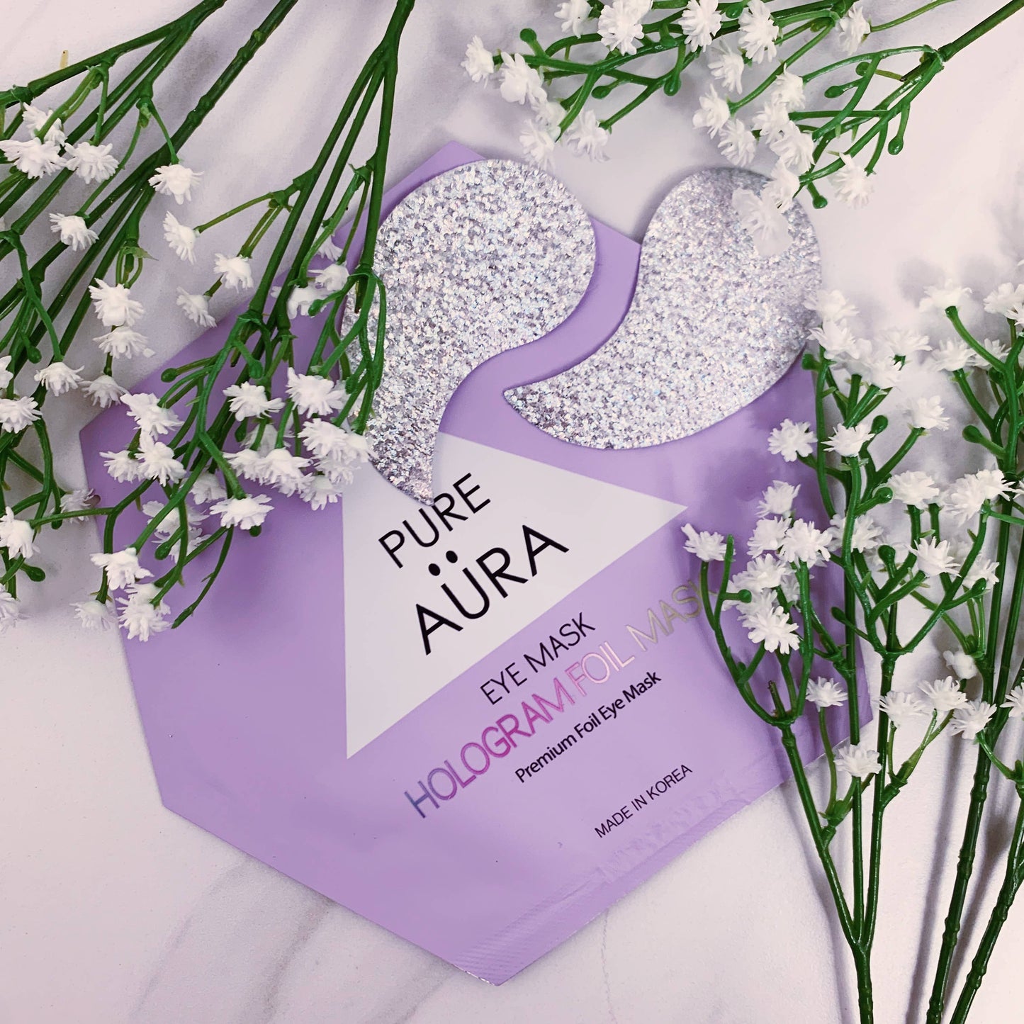Holographic Foil Under Eye Mask