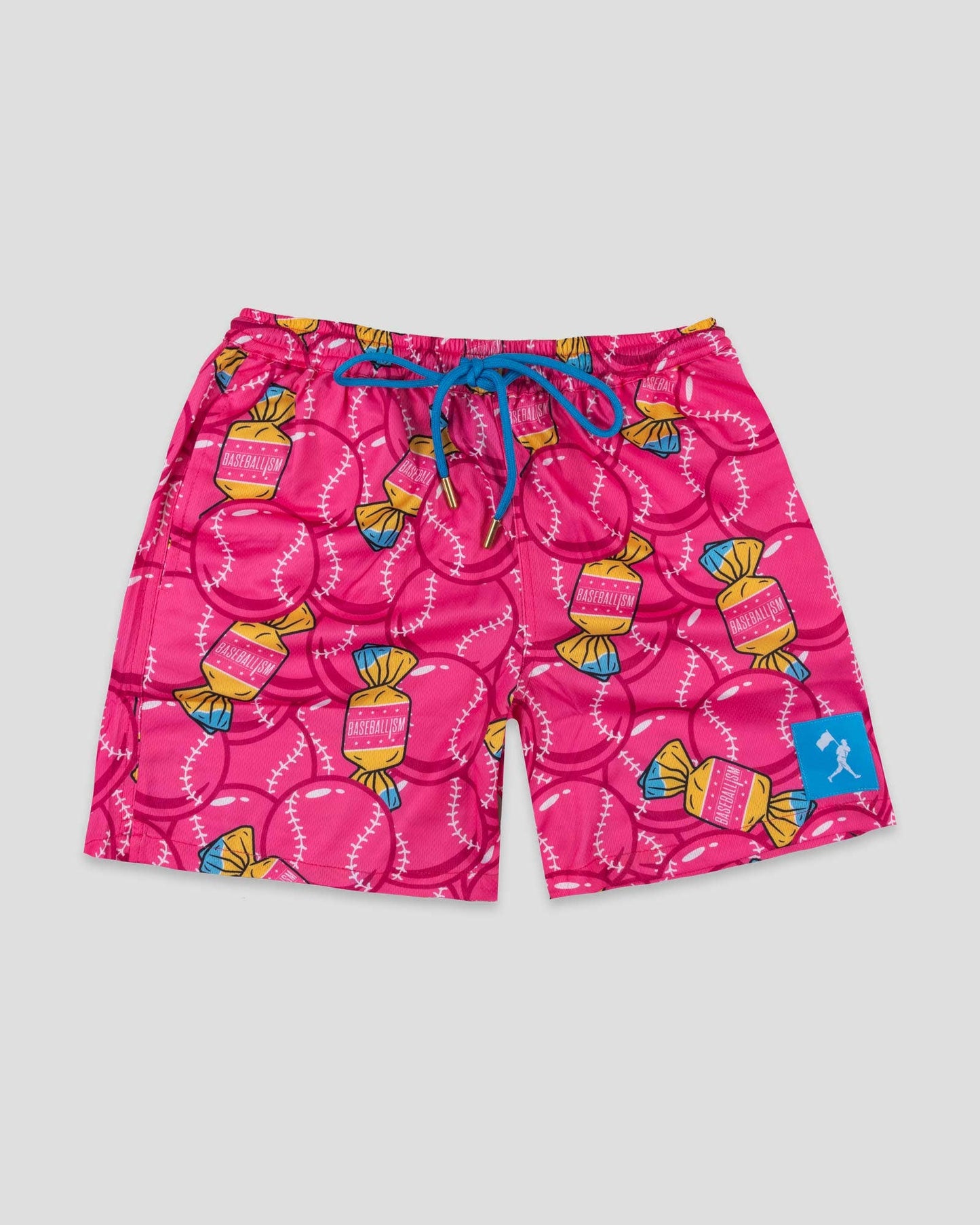 Baseballism - Doubles and Bubbles Diamond Air Mesh Shorts