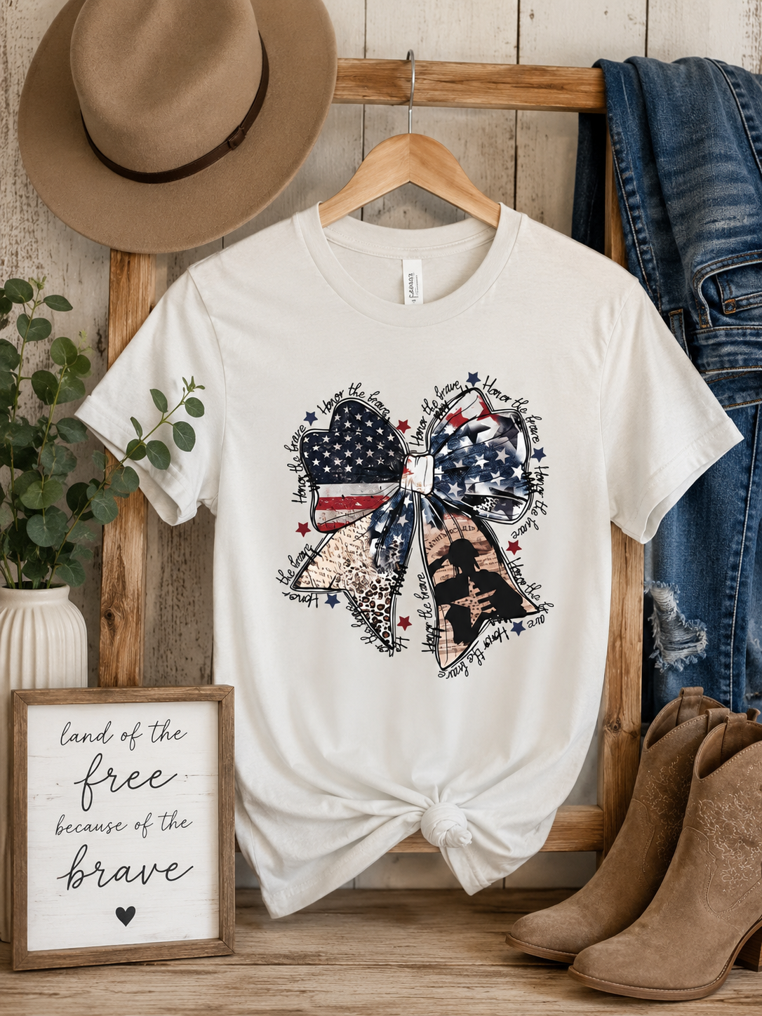 Honor the Brave Tshirt