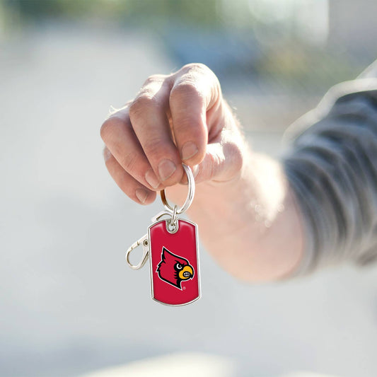 Cardinals Dogtag Key Chain