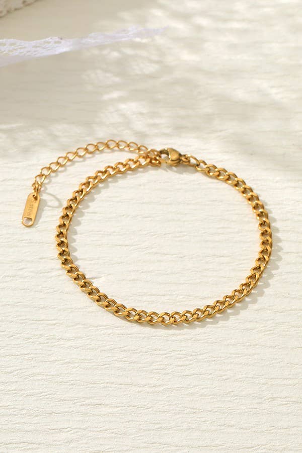 Stainless Steel Waterproof Tarnish-Free All Different Chain Bracelet