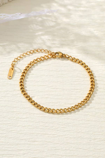 Stainless Steel Waterproof Tarnish-Free All Different Chain Bracelet