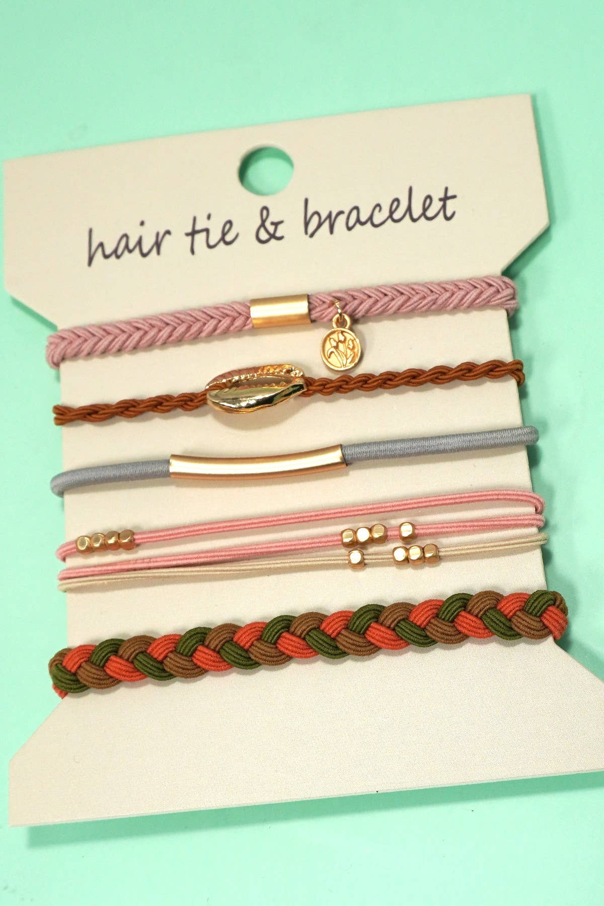 Boho Duo Hair Tie Bracelets – Fashion Meets Function
