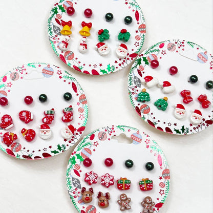 Christmas Theme Earring Set