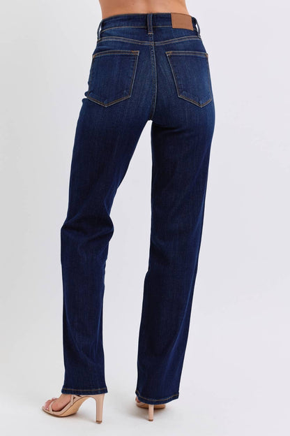 Judy Blue High-Waisted Straight Jeans