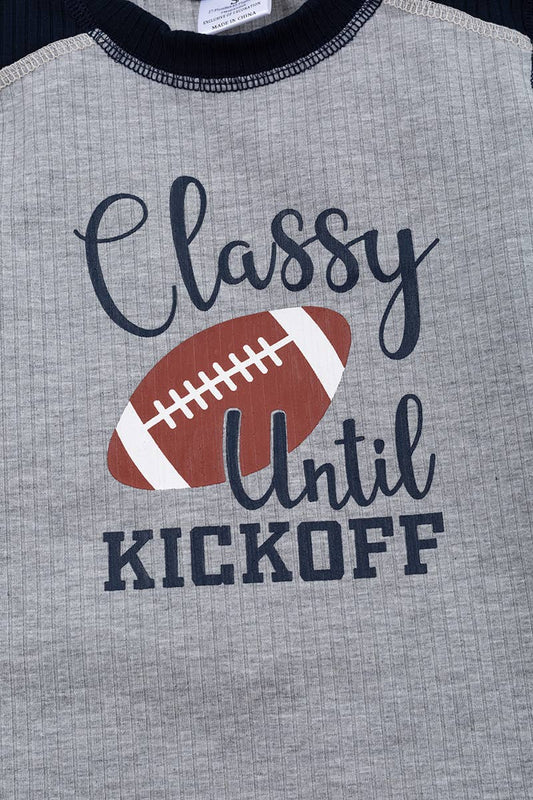 CLASSY UNTIL KICKOFF FOOTBALL