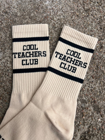 Cool teachers club socks