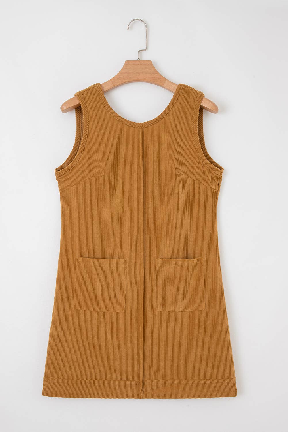 Corduroy Pocket Mini Dress