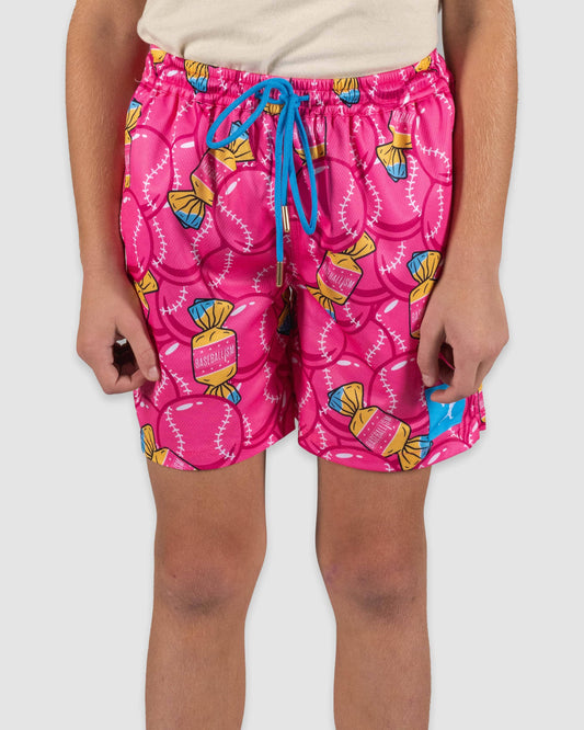 Baseballism - Doubles and Bubbles Diamond Air Mesh Shorts