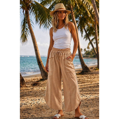 Tulip Mineral Wash Relaxed Pocket Pants