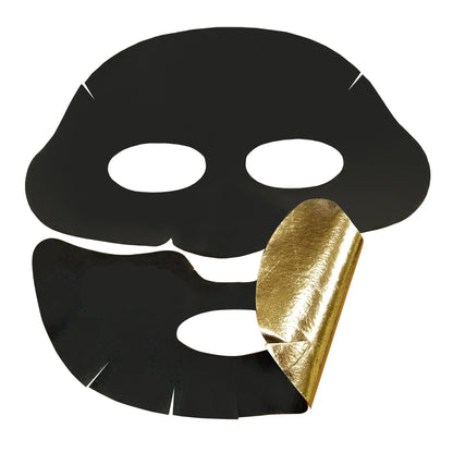 24K Gold Metallic Foil Face Mask