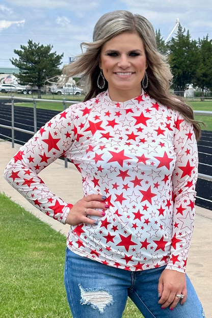 Go Team Go Red Mesh