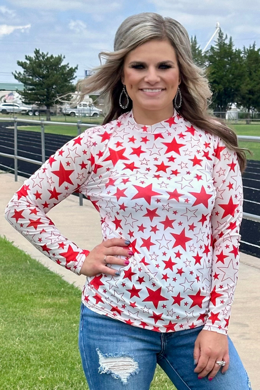 Go Team Go Red Mesh