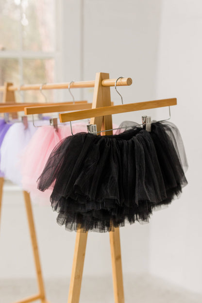 Full Layered Black Tutu, Full Tutu Skirt, Black tutu