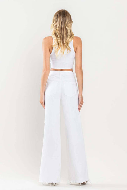90'S VINTAGE SUPER HIGH RISE LOOSE JEANS