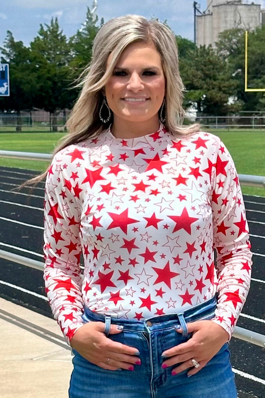 Go Team Go Red Mesh
