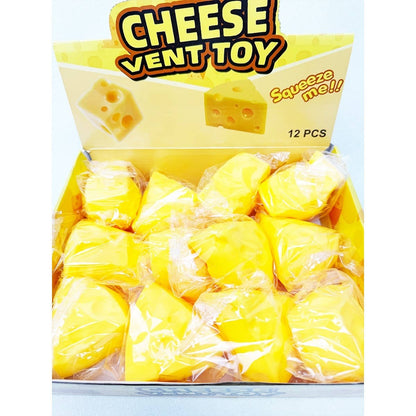 Viral Triangle Cheese Squishy Toy