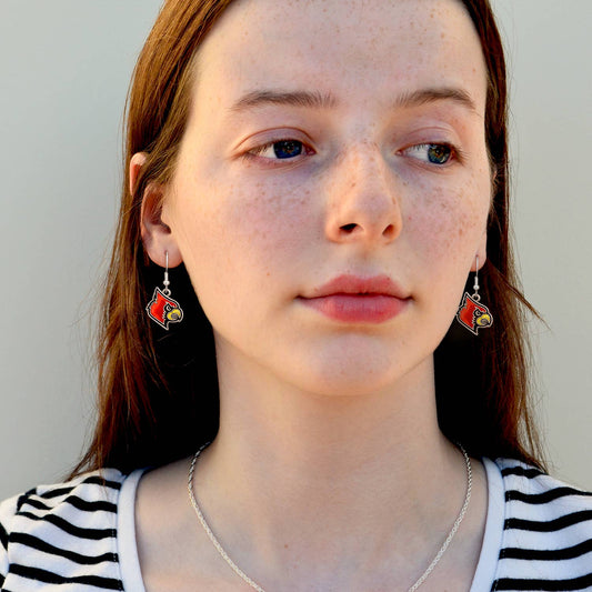Cardinals Home Sweet School Earrings