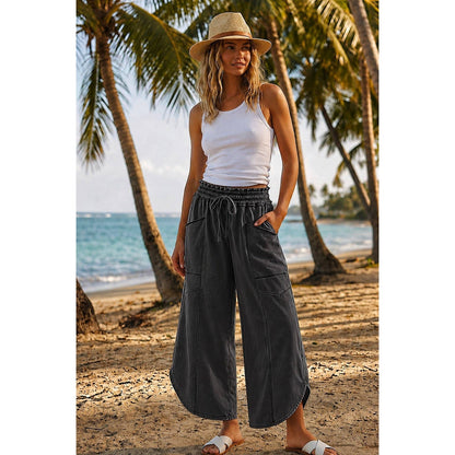 Tulip Mineral Wash Relaxed Pocket Pants