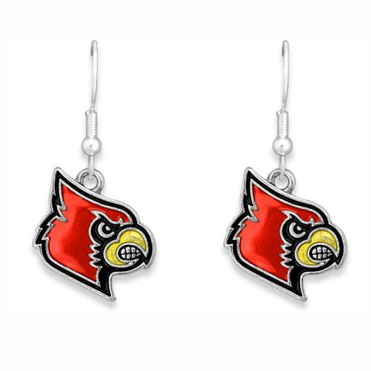Cardinals Home Sweet School Earrings