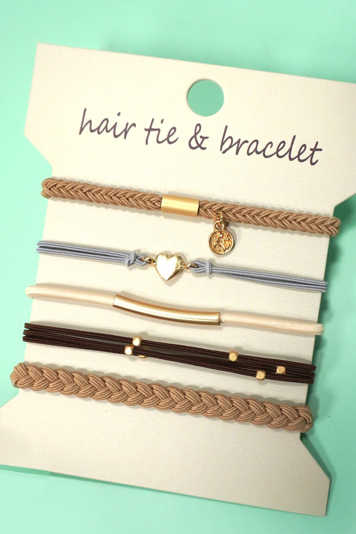 Boho Duo Hair Tie Bracelets – Fashion Meets Function