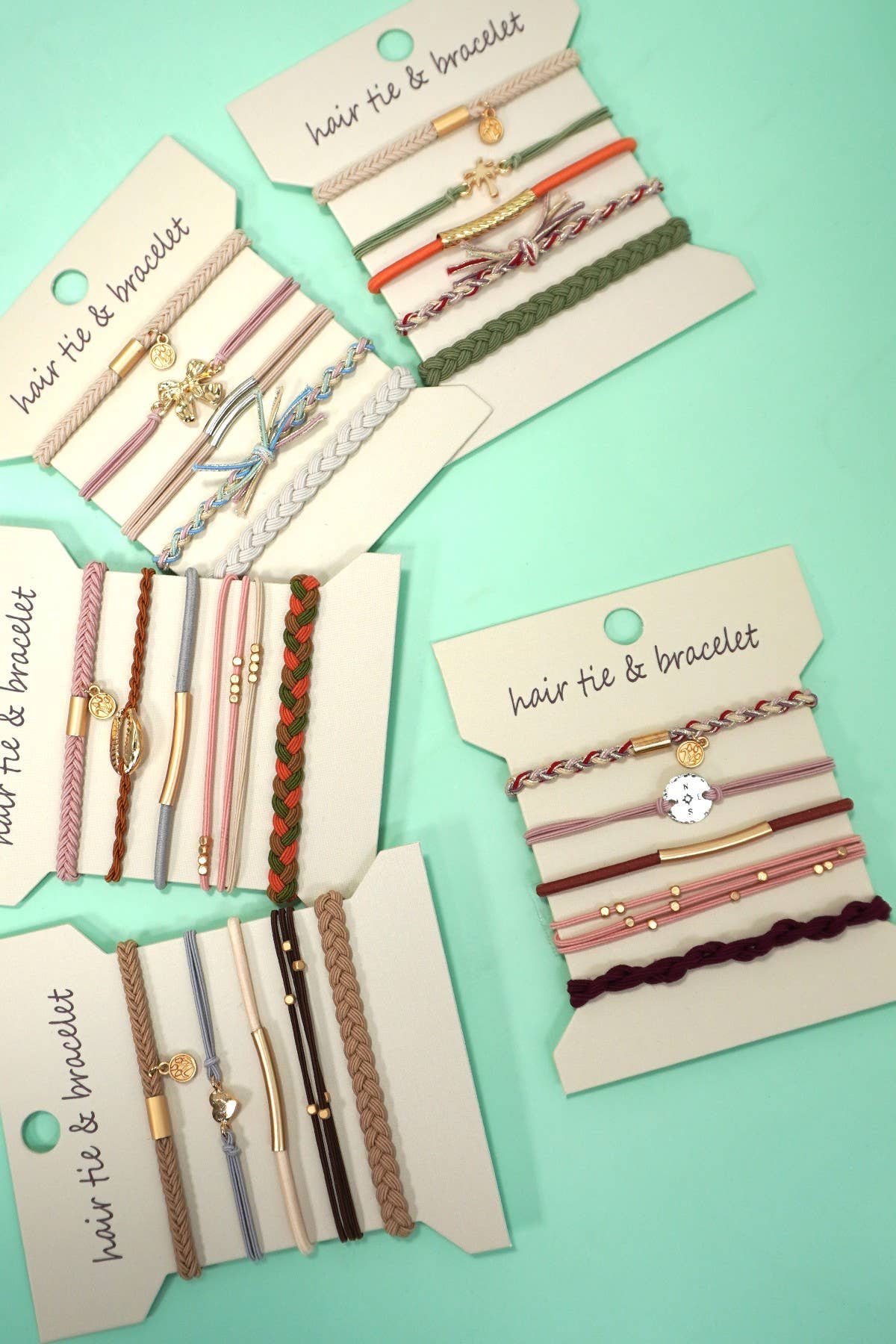 Boho Duo Hair Tie Bracelets – Fashion Meets Function