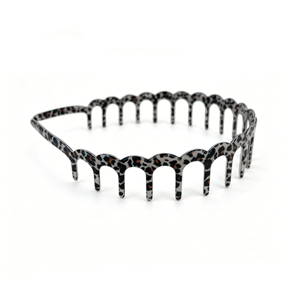 Leopard Zig-Zag Headband