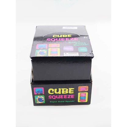 Glitter Ice Cube Squishy Fidget Toy