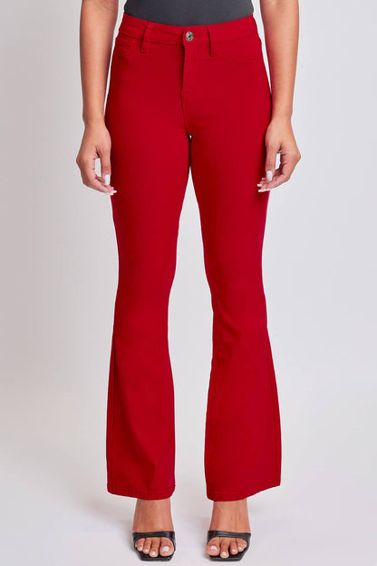 Hyperstretch High-Rise Flare Pants-Regular