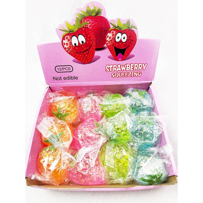 Strawberry Maltose Squishy Fidget Toy