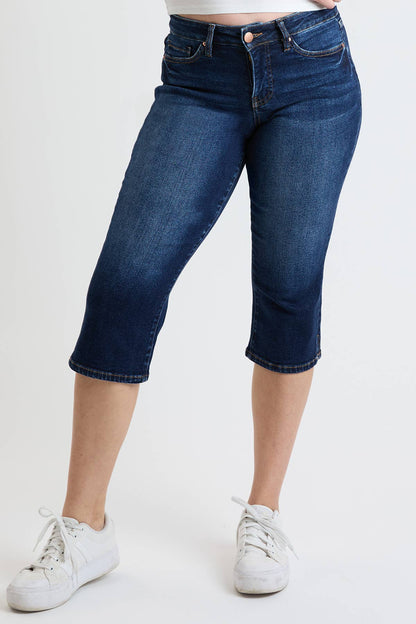 High Rise Premium Stretch Essential Capri