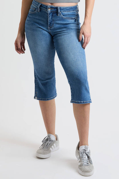 High Rise Premium Stretch Essential Capri