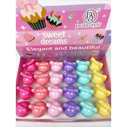 Cupcake Lip Balm with Scents