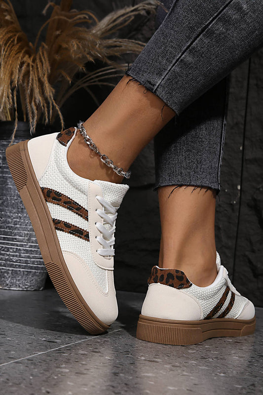 Leopard Print Statement Sneakers