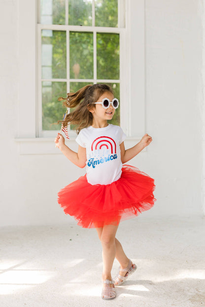 Full Layered Red Tutu, Full Tutu Skirt, Red tutu, Red Skirt