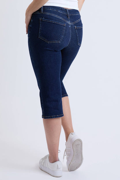 High Rise Premium Stretch Essential Capri