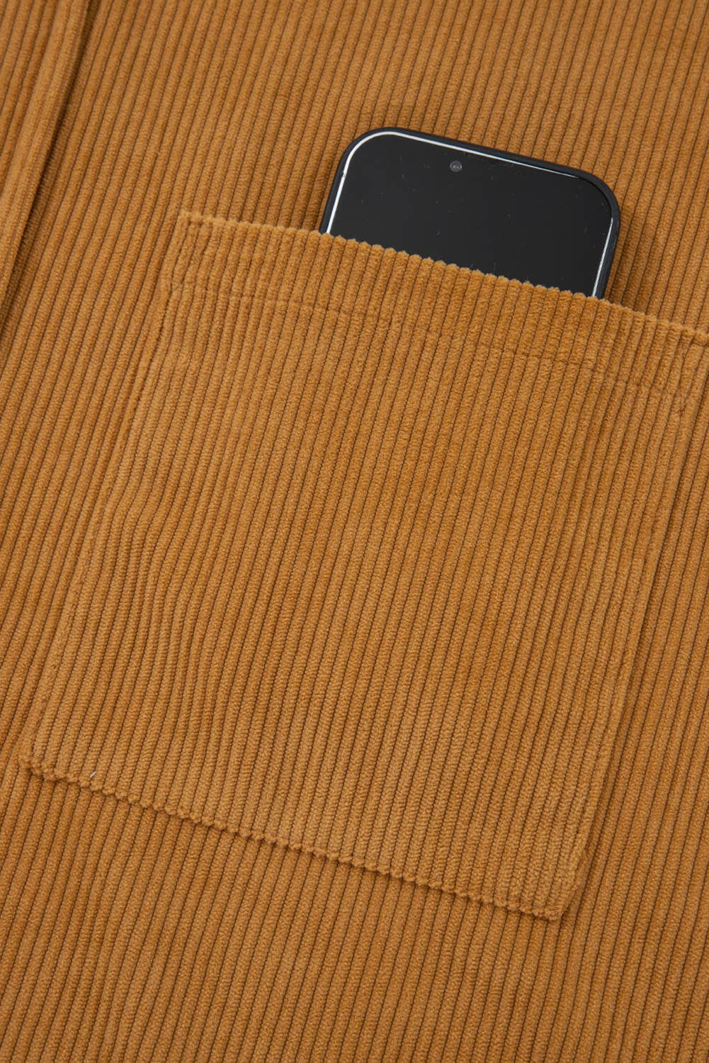 Corduroy Pocket Mini Dress