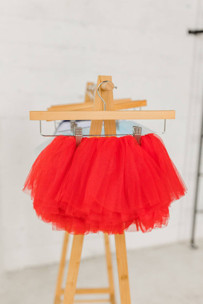 Full Layered Red Tutu, Full Tutu Skirt, Red tutu, Red Skirt