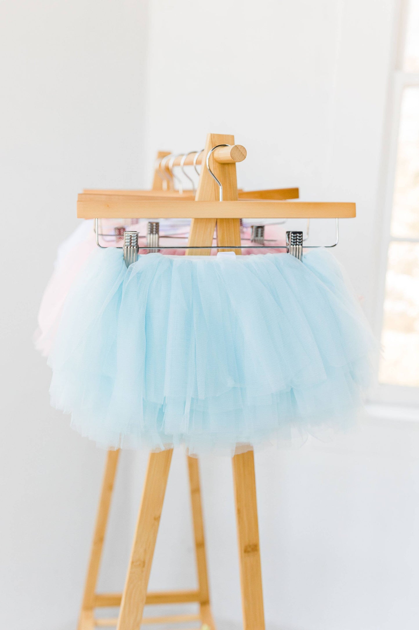 Full Layered Light Blue Tutu, Full Tutu Skirt