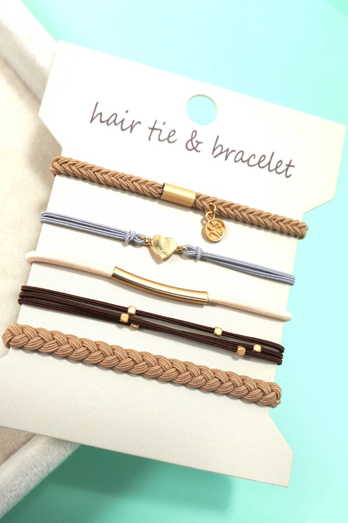 Boho Duo Hair Tie Bracelets – Fashion Meets Function